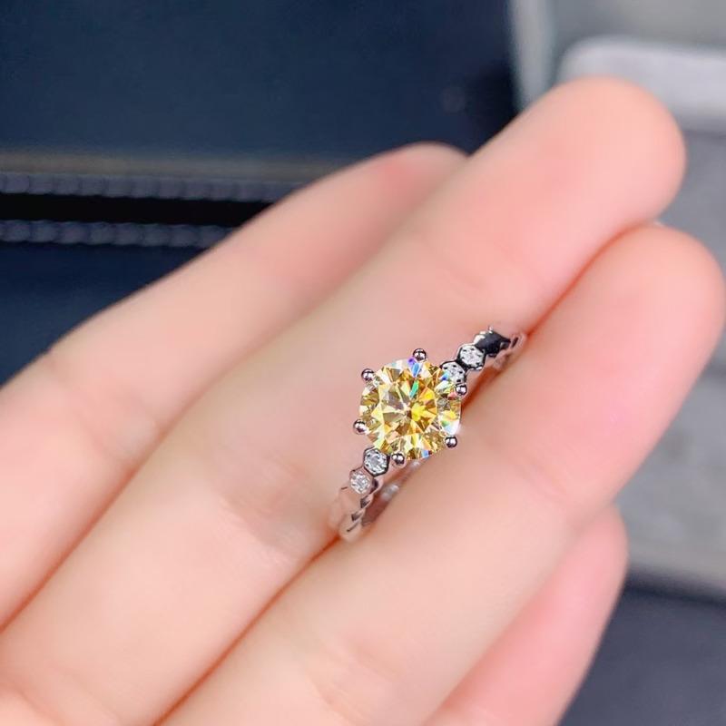 

Bella Box новые великолепные желтые кольца круглой формы с нежным открытием для женщин, циркон, свадебные, помолвочные, вечерние, ювелирные украшения Adjustable Opening жёлтый