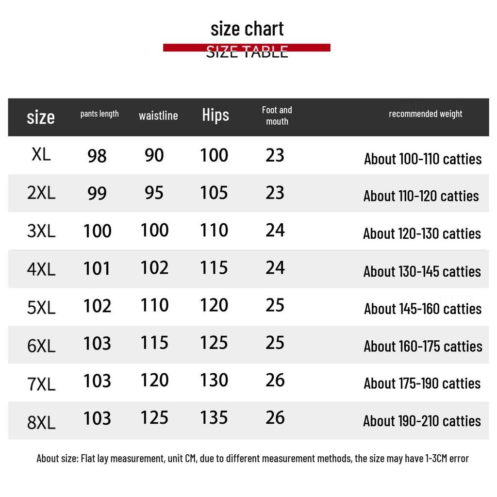 8XL Plus Size Fleece-Lined Winter Cotton Pants for Middle-Aged & Elderly - Loose, Thick, Long Pants