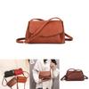 Retro Pu Small Square Shoulder Bag With Magnetic Closure For Daily Fashion