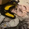 Pure Original V-Soul Five-finger Shoes Fivefingers Yoga Shoes Pilates Women's Sports Fitness Dance Split-toe Shoes