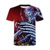 New Summer Tide Muscle Warrior  Men T-Shirts  Casual 3D Print Tees Hip Hop Personality  Short Sleeve  T-Shirts