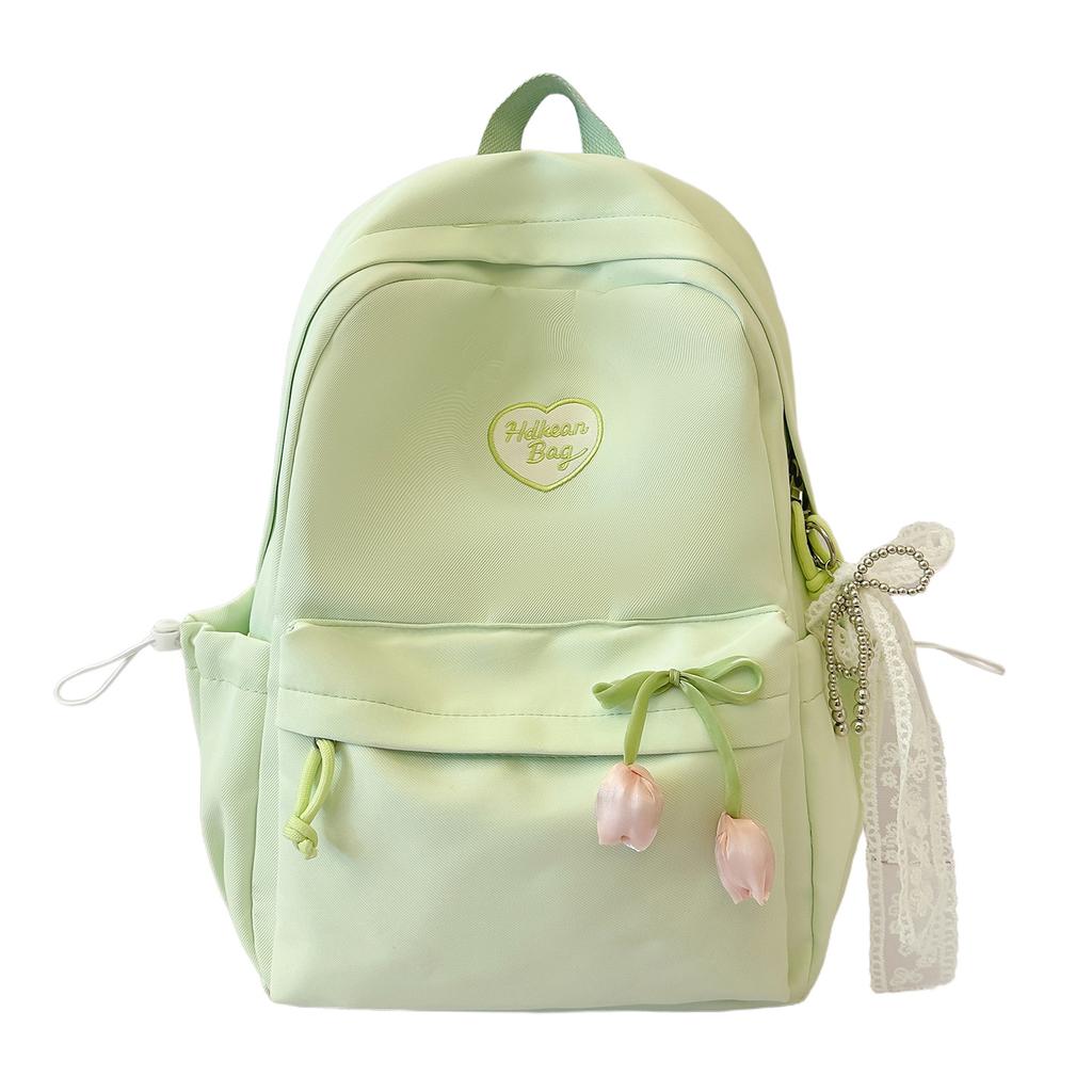 Schoolbag college student schoolbag female ins small fresh Mori trend new backpack female simple casual large capacity backpack