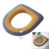 Pack Of 10 Thick Toilet Lid Cover For Home Bathroom NonSlip Design Quick Cleaning Toilet Seat Cover for Family Household