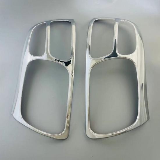 Chrome Front Headlight Frame Lid Cover Trim For 1999-2005 Suzuki Grand Vitara