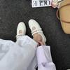 New Products In Spring and Summer! Shallow Mouth Sports Style with Mary Jane Shoes for Women's 2025 New Casual Color Matching Flat Shoes