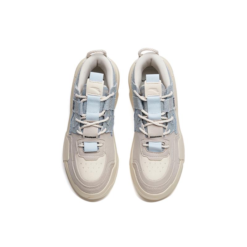Anta Shock The Game 3 Low 'Grey Blue' Sneakers 112218084-7