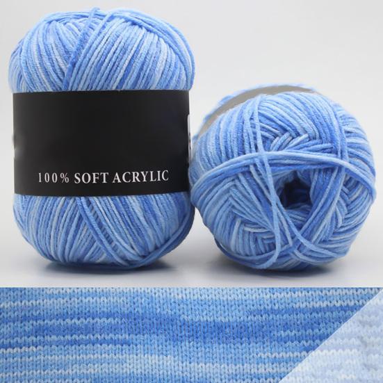 Woolen Yarn Triple Brands Soft Milk Cotton Solid Color Knitting Yarn