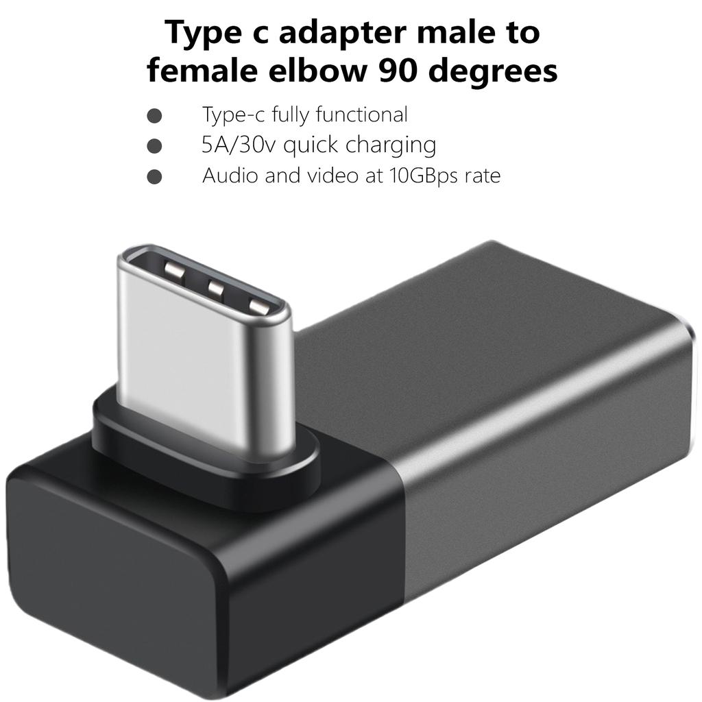USB C Adapter Type C Male To Female Adapter Extender Support 240W Fast Charging 40Gbps Data Transfer 8K@60Hz VideoOutput
