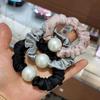 High-Elastic Durable Leather Ponytail Holder - Large Intestine Hair Tie Headband for Girls