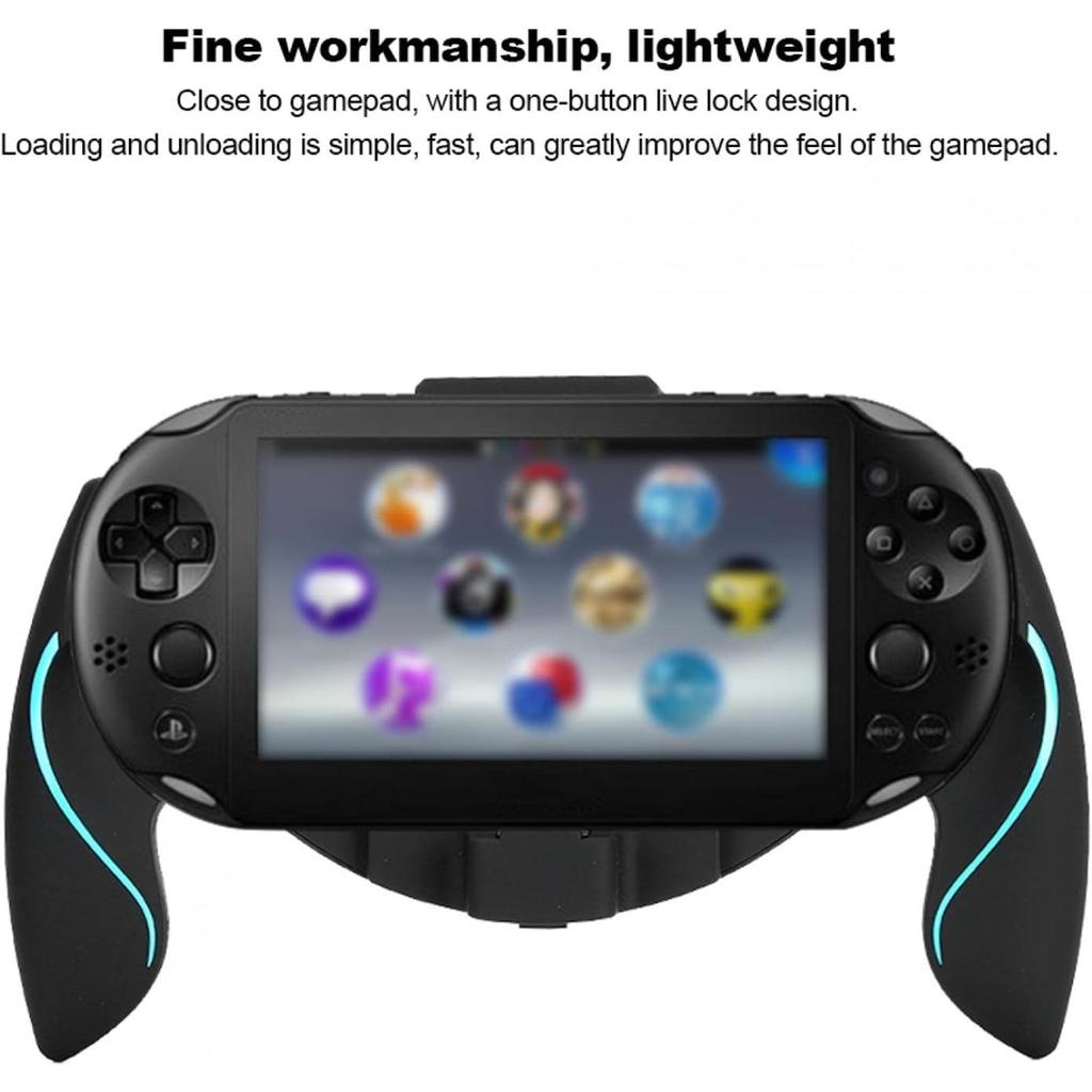 Protection Hard Case Cover for PSV1000, Playstation Vita 1000 Skin Protector Case,Game Console Machine Curved Handle Grip Cover Compatible with PSVITA