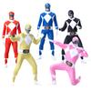 Halloween Costumes: Dinosaur Rangers For Adults And Children, Zentai Full-Coverage One-Piece Outfits, Power Ranger Costumes