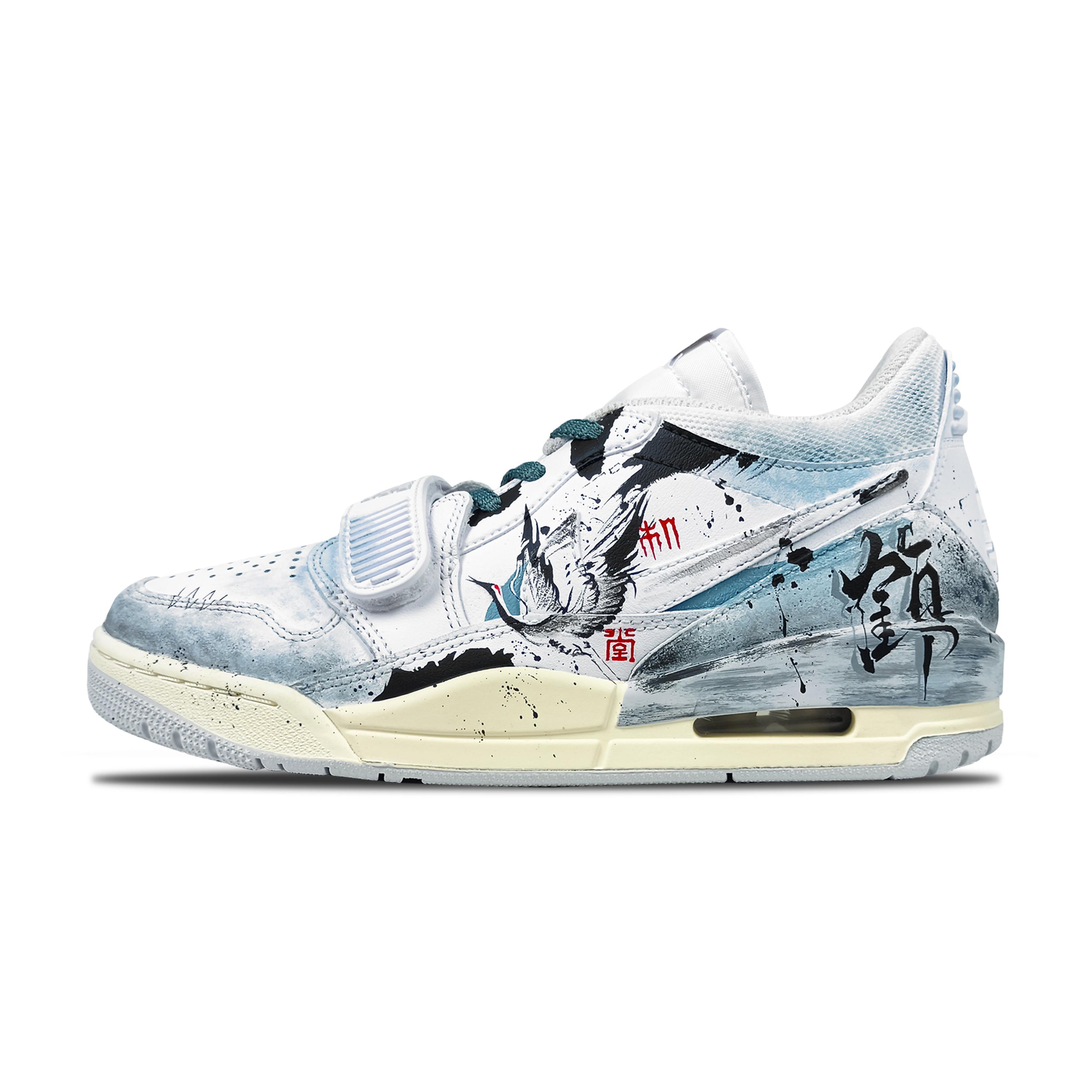

Jordan Legacy 312 Crane In The Heart Cushioning Abrasion Resistant Cushioning, Wear Resistant Low top HJ9199-111(Team60-) 44