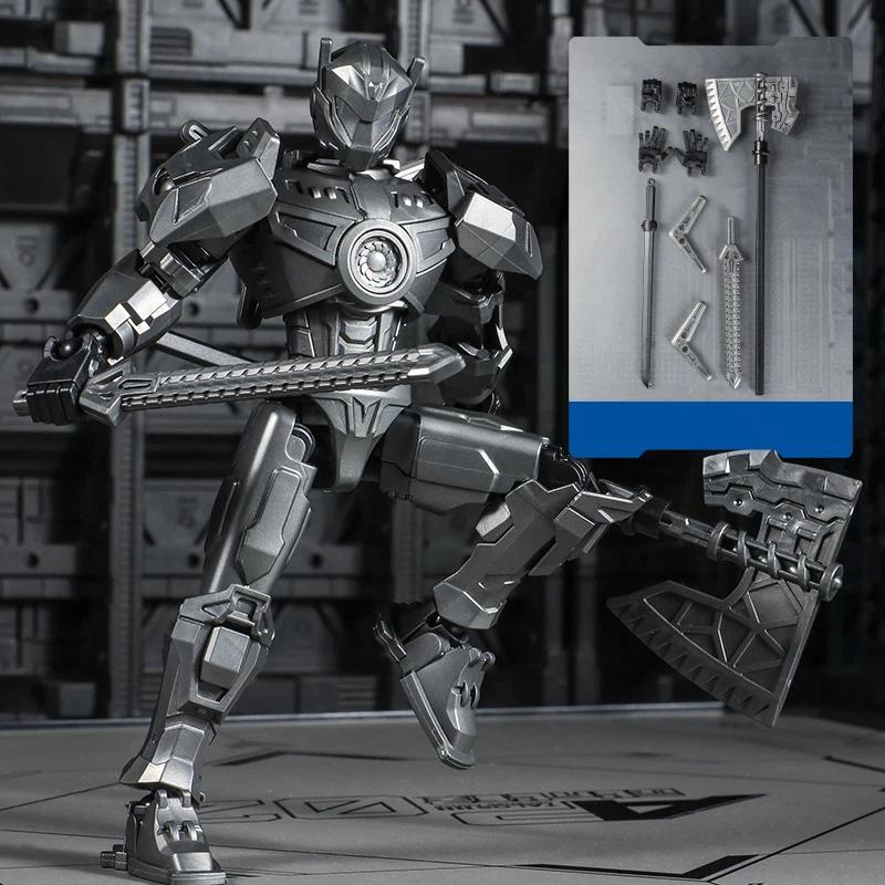 3D-gedruckte mehrfarbige Mecha Actionfigur Spielzeug Bewegliche Gelenke Mechwarrior Spielzeug Für Jungen Spielzeugsammlung Geschenke