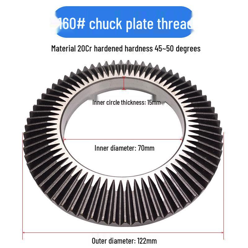 

Three-Jaw Lathe Chuck Scroll Plate