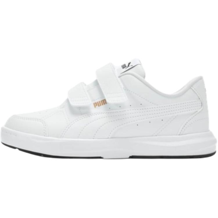 

Puma Evolve Court V Удобные Универсальные Нескользящие Прочные Низкие Детские Кеды для Скейтбординга Детские Кроссовки Белый Платиновый 404315-10 36