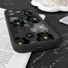 Emery Black Camellia Phone Case for Apple iPhone 13/14/15/16/17 Pro Max