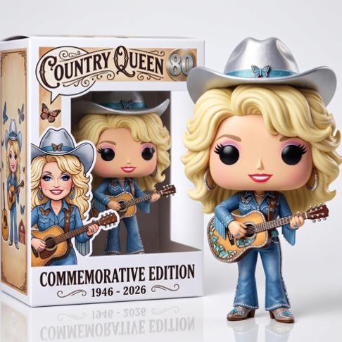 DOLLY PARTON Memorial Resin Figurine Collectible Statue Country Music Legend Home Decor Gift