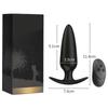 Vibrerende rumpestøpsler Dildo Vibrator Prostatamassasje Trådløs fjernkontroll Analplugg G-punktstimulator Sexleketøy for kvinne
