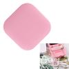 Contact Lens Box Plastic Leakage Proof Dustproof Portable Square Contact Lens Case Pink