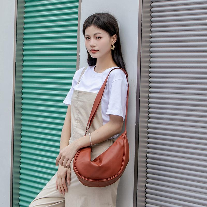 Casual PU Hobos Crossbody Bag for Women Designer Shoulder Bags Large Capacity Tote Lady Travel Shopper Bag Female Purses