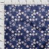 oneOone Cotton Flex Blue Fabric Galaxy Sewing Fabric By The Yard Printed Diy Clothing Sewing Supplies 40 Inch
