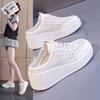 Women Casual Thick Sole Hollow Out Breathable Platform Outdoor Slippers