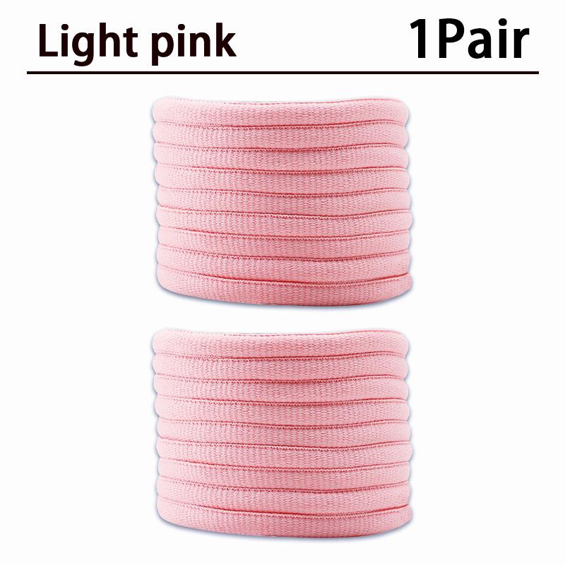 New Half Round High Quality Shoelaces 5mm Width Solid Color Shoelace Sneaker Classic Shoe Laces 1 Pair/3 Pair/5 Pair