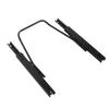 Seat Slider Track High Hardness Dual Locking Adjustable Seat Track Assembly Kit Universal Seat Sliders Mounting Track
