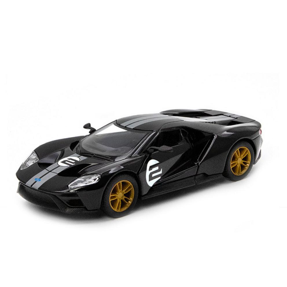Kinsmart Ford GT Heritage Edition KT5448W Die-Cast Model Car, Black