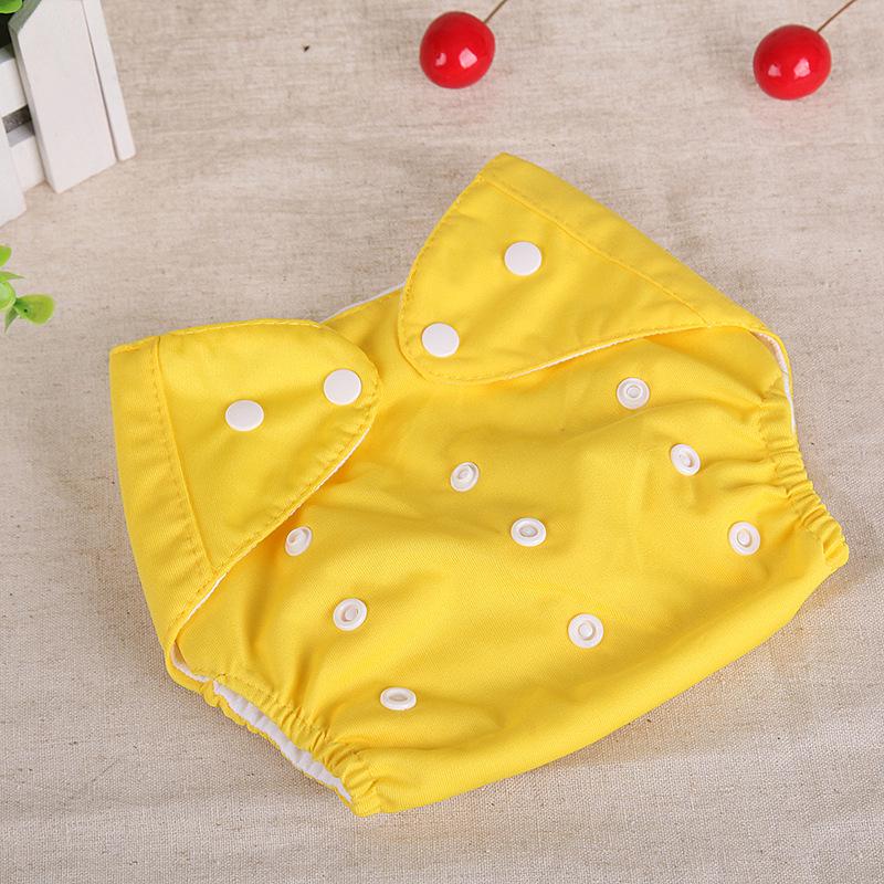 1PC Adjustable Reusable Lot Baby Kids Boys Girls Washable Cloth Diaper Nappies Baby Solid Diaper Cover