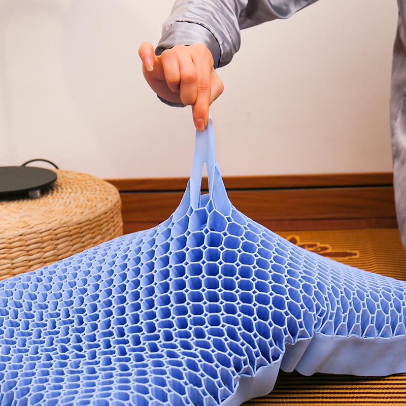 New Black Technology Honeycomb Pectin Neck Support Pillow - Breathable & Washable for Home & Dorm Use