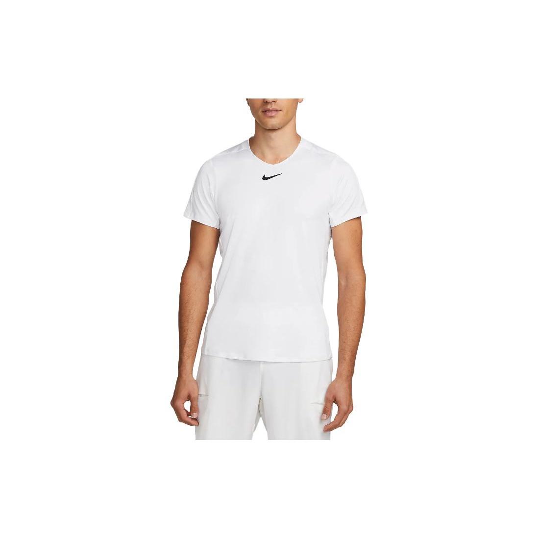 Nike Court Dri-fit Advantage Tennis T-shirt  White  Men s DD8317-100 S