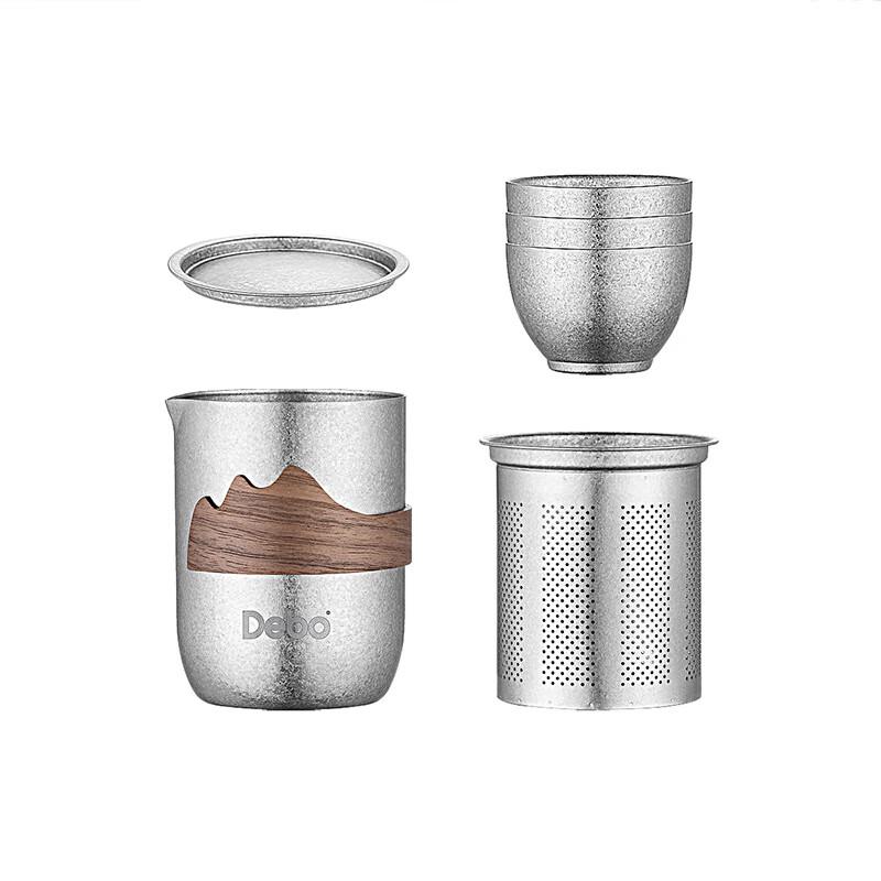 Debo A-Eagle Titanium Tea Infuser and Cup Set