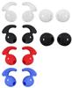 12 Compatible with Sony Suitable for Galaxy S7 S6 Included Eliminates Prevents Improves Wearing Ear Ear 2 6 Silicone Earphone Colorful Colorful12