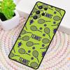 Tennis Pattern TPU Phone Case For Samsung Galaxy Note 10 Pro S26 S25 S24 S23 S22 Ultra Plus S21 FE S20 Shockproof Cover