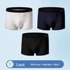 Men's Ice Silk Antibacterial Boxer Briefs 3-Pack