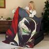 Comic S-Spawn Throw Flannel Blanket, Soft Warm, Durable & Washable Cute Cool