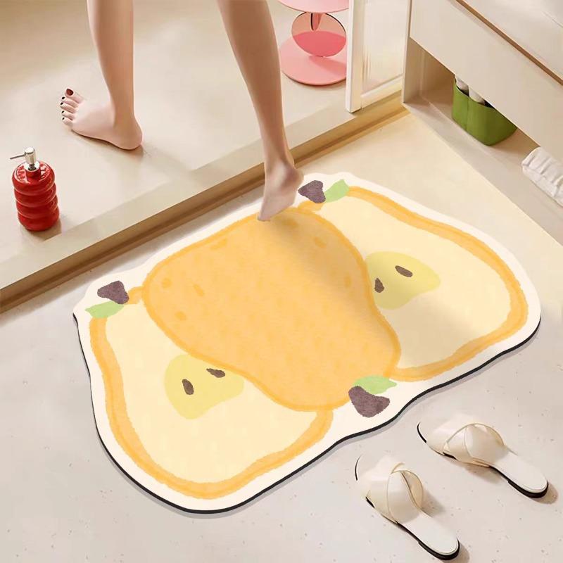 Bathroom absorbent diatom mud toilet doormat toilet toilet floor mat toilet carpet