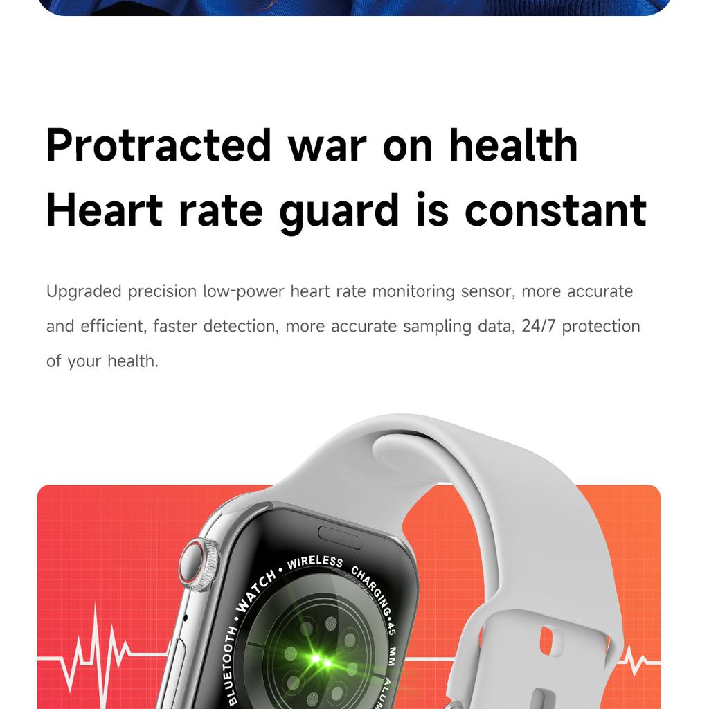2026 New Watch 10 Smart Watch GPS More Personality Dial Women Body Temperature Health Monitoring Sports Mode Music Bluetooth Call Smartwatch