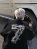 Unisex Trendy Long Sleeve Printed Hoodie - Stylish, Cool, and Versatile Casual Top