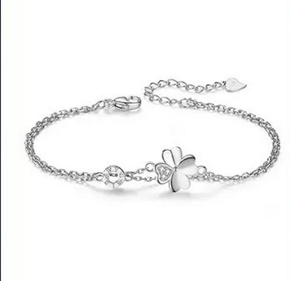 

Улюблений Чотирилисник Жіночий Браслет: Ідеальний подарунок на День народження або День святого Валентина для дівчини Copper