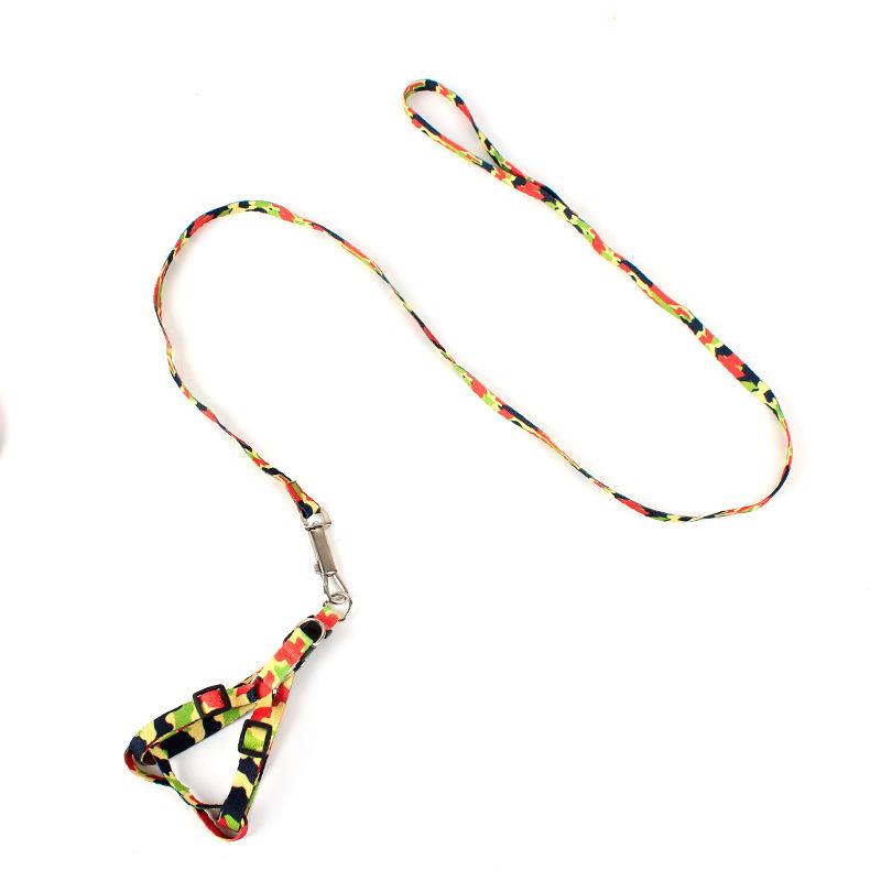 Pet Supplies E****mical Pet Leash, Polyester Printed Puppy Leash 1.0cm