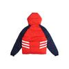 Adidas Originals Trefoil Reversible Down Jacket With Sport Paneling Men Outerwear Blue Red GJ6725