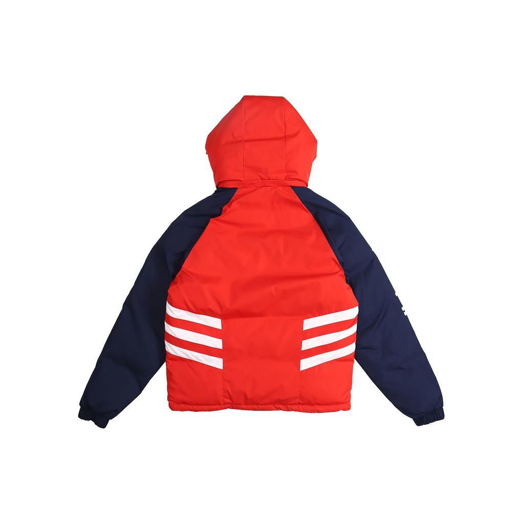 Adidas Originals Trefoil Reversible Down Jacket With Sport Paneling Men Outerwear Blue Red GJ6725