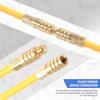 21PCS 43CM Fiberglass Wire Cable Push Puller Service Tools Accessories Hook Rods Wall Electrical Wires for Ceiling Fan Sockets