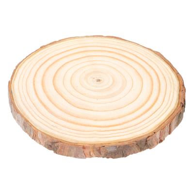 Fette di Legno Naturale Tronchi di Pino Rotondi Artigianato Fai da Te Pittura Matrimonio Decorazione Festival 5# 11-12cm
