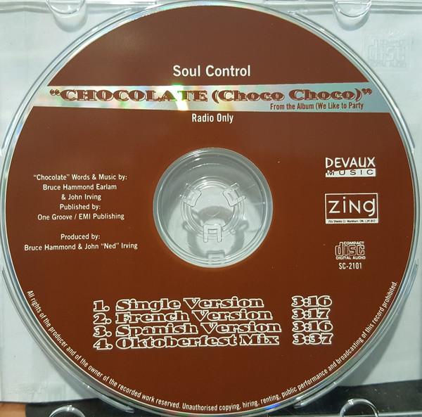 CD SOUL CONTROL Chocolate Choco Choco SC2101 Devaux Music Канада Поп Б/у