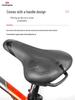 Comfort Plus Mountain Bike Saddle: Wide, Thickened with Handle and Groove