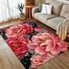 Multiple sizes Rich pink peony Carpet for Living Room Bedroom Sofa Home Decor Rus Non-slip Floor Mat Luxury Gift