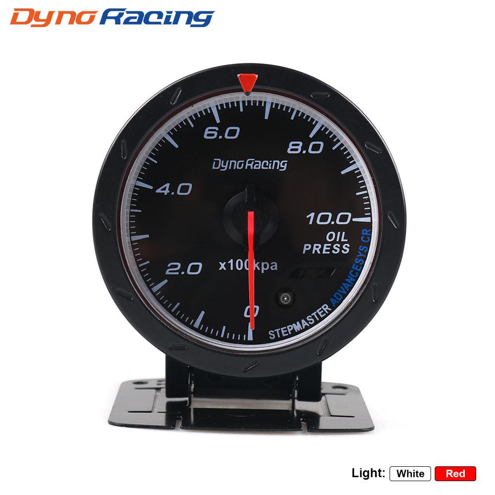 Dynoracing 60MM Volt meter Water temp Oil temp gauge Turbo Boost gauge Oil press meter Exhaust gas temp gauge EGT Vacuum gauge